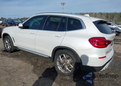 2021 BMW X3 Sdrive30I from USA, damaged, VIN 5UXTY3C08M9F39651